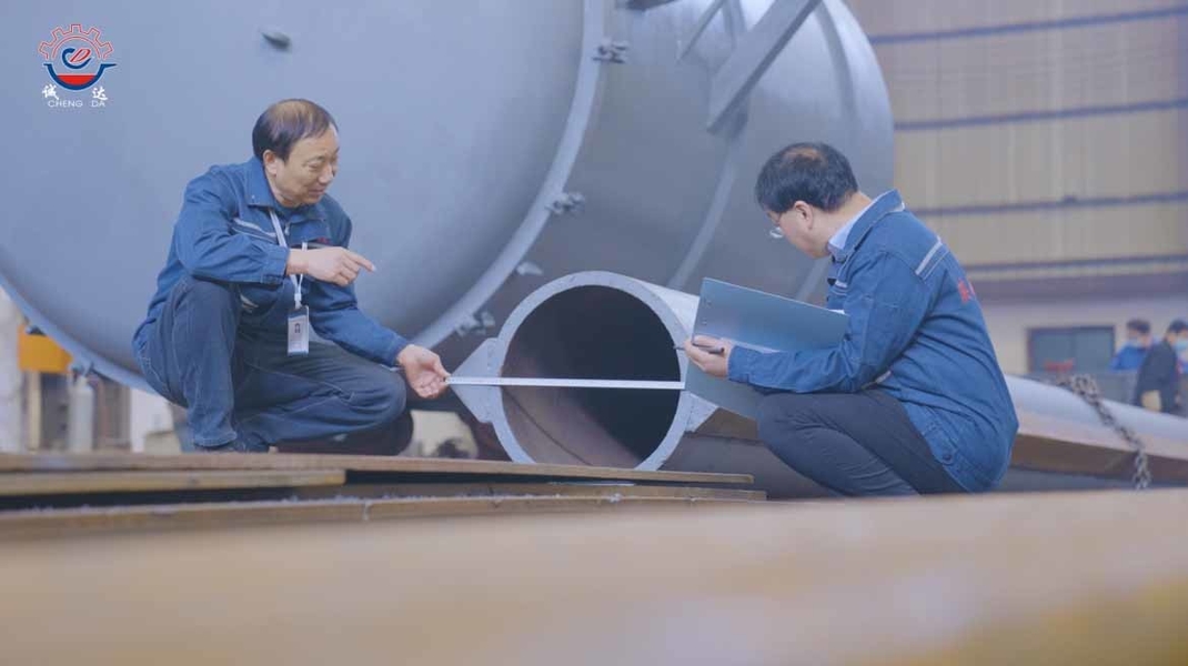 Shaanxi CHENGDA Industry Furnace MAKE Co., Ltd. Hersteller Produktionslinie