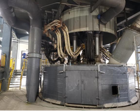 30000KVA Semi Closed Titanium Slag Smelting Furnace for Continuous Slag Tapping Granulation Line