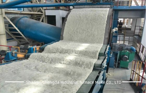 Elektroöfen mit Kaltschlacke aus Steinwolle