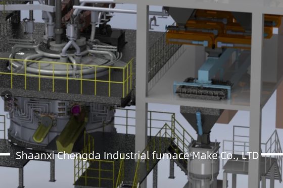 Abfälle von Lithiumbatterien Recycling Elektroöfen Ausrüstung