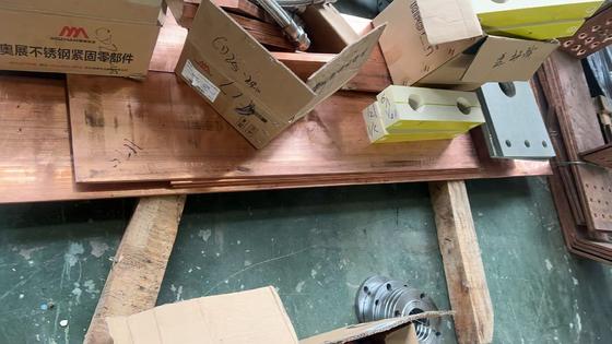 Kupfer-Stromschienen für Lichtbogenöfen