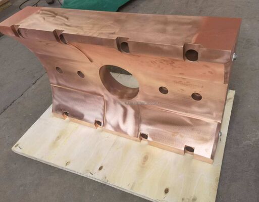 Kupferkontaktkiefer für elektrodenleitenden Arm für elektrische Lichtbogenöfen EAF LRF