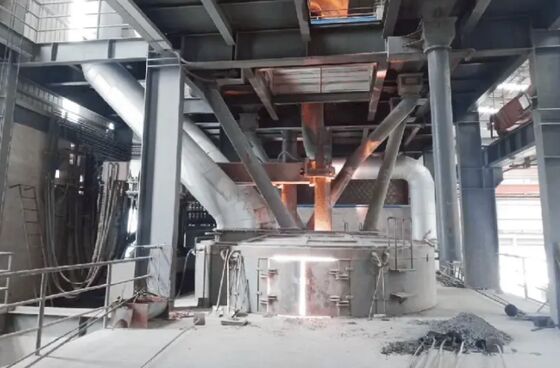 Anlage zur Raffination von ferrochrom mit niedrigem Kohlenstoffgehalt