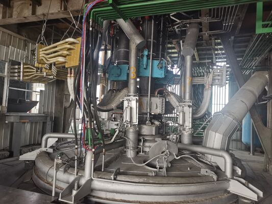 Elektroöfen aus Kaltschlacke aus Steinwolle