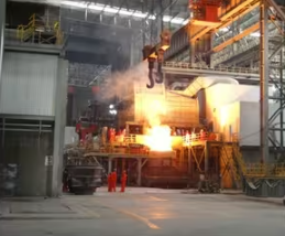PLC Control Ladle Refining Furnace LRF Furnace 10T-160T For Steel Making Manufacture