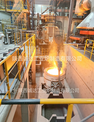 500kW Plasma-Gleichstromlichtbogenofen Kupferkathodenschmelzanlage für 5 Tonnen Kapazität 1500°C
