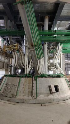 Nickel-Kobalt-Molybdän-Schlacke-Rückgewinnungs-DC-Lichtbogenofen 5000 kVA für die Recycling von gefährlichen Abfällen