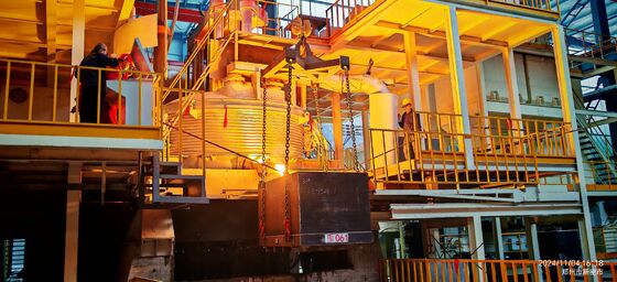 Feststoff-Sonderabfall-Korund-Elektroofen 5 t/h zur Schlackeverglasung