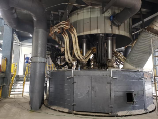 Feuerfeste Metallrückgewinnung Elektroofen 1,5 Tph für Anodenschleimschmelzen