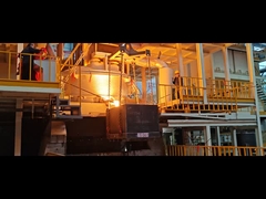 Silikonferromangan-Goldschmelzofen